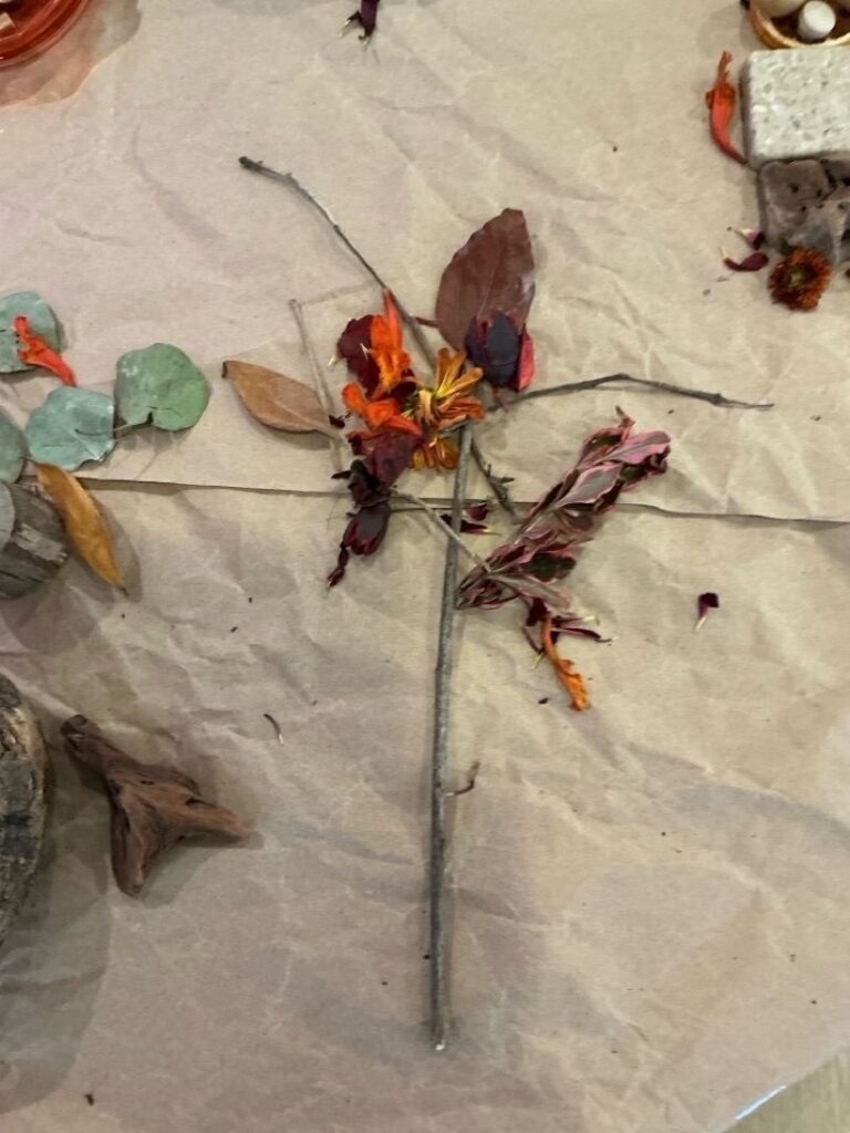fall seasonal art preschool